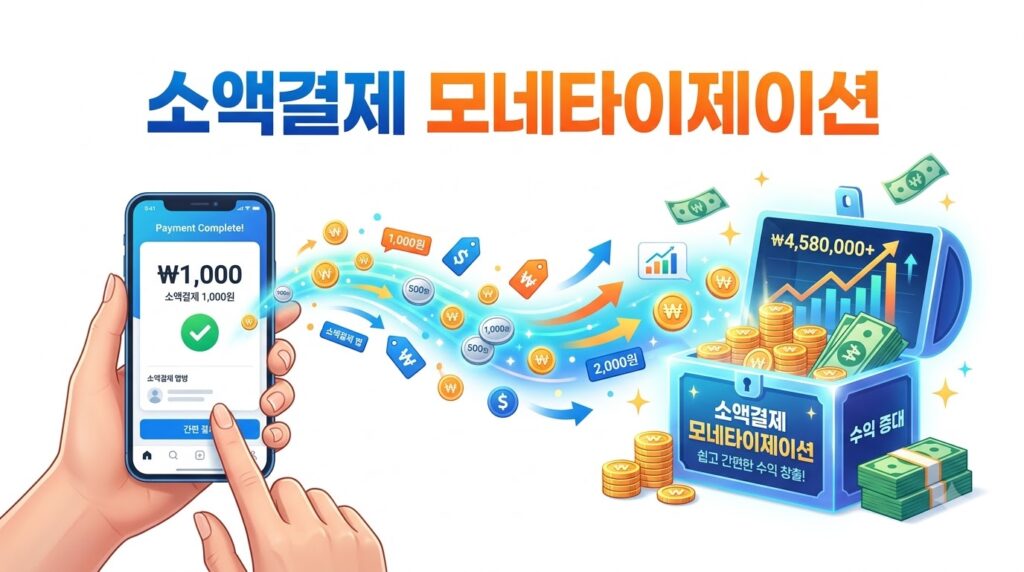 소액결제 현금화 방법 — 3단계 순서